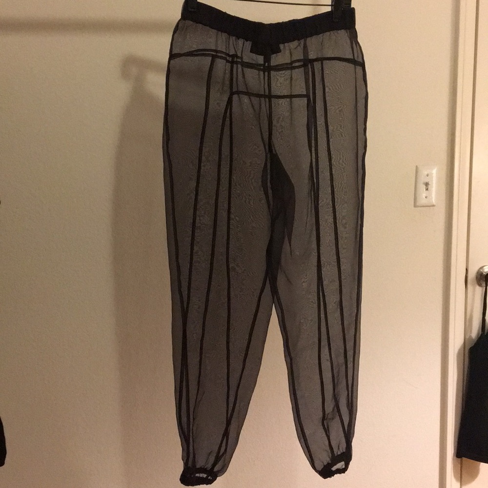 Kendall + Kylie Sheer Joggers
